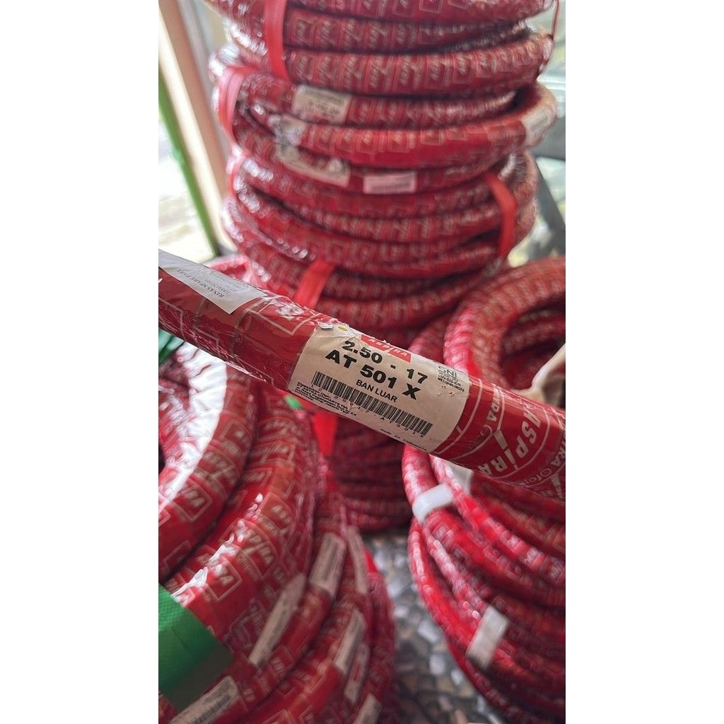 Ban Luar Aspira ( AT501 X ) 225 250 275 Ring 17 ASPIRA MAXIO AT 501 X TUBETYPE NON -TUBELESS ORI AST