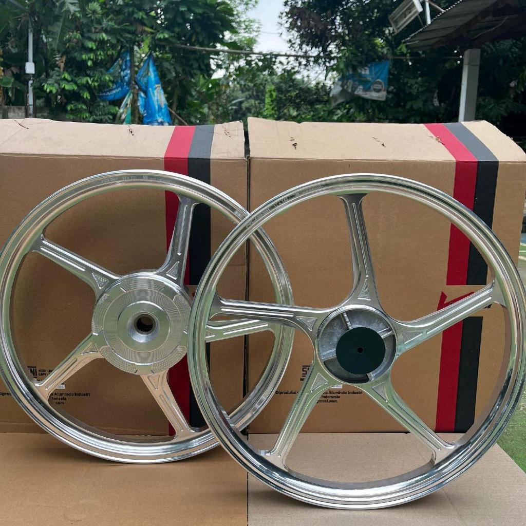 VELG RACING VROSSI SPRINT PRIME BEAT SCOOPY VARIO 110 VARIO 125 VARIO 150 RING 17 MODEL VND AK55 - B