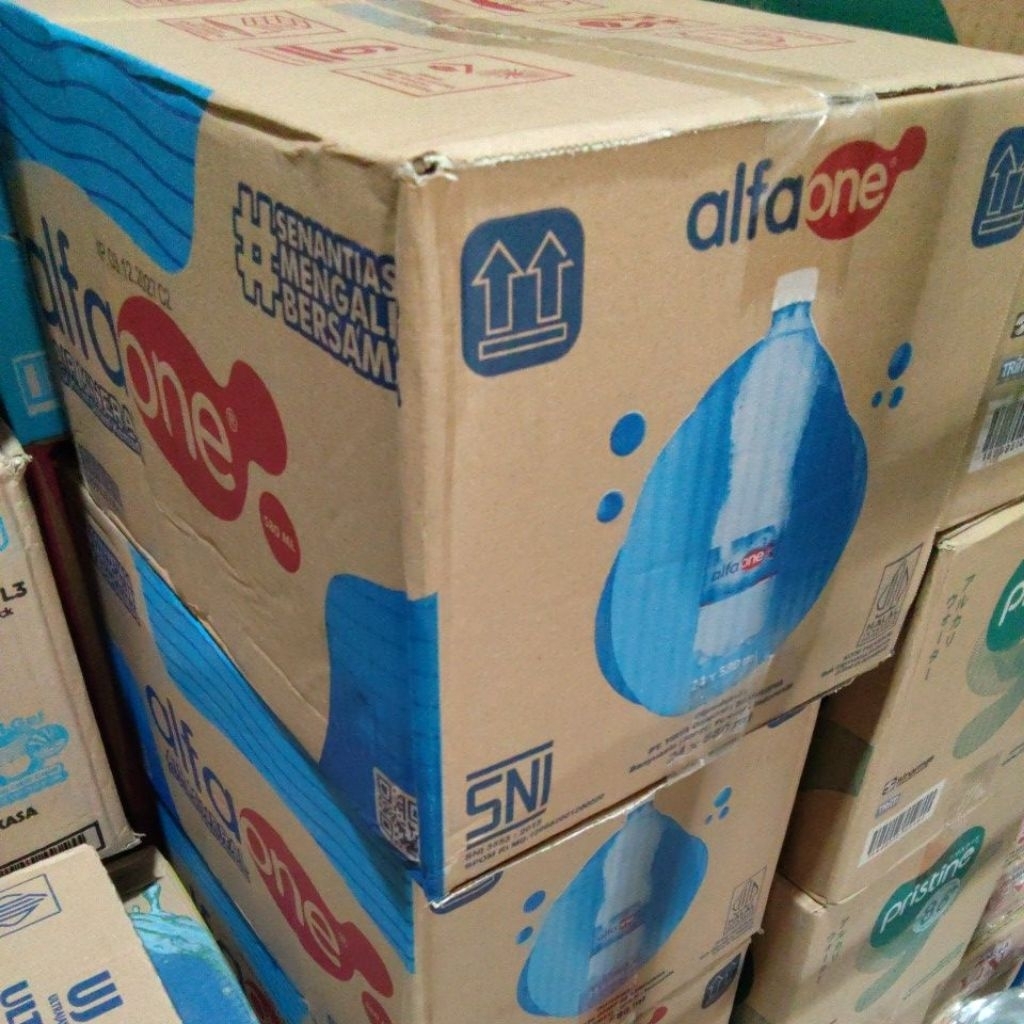 Alfa one Botol 580ml x 24 botol