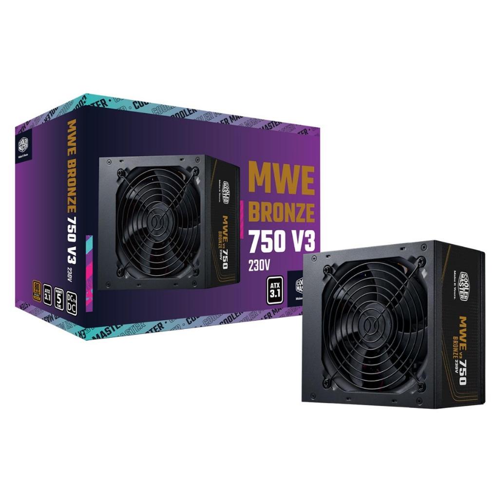 COOLER MASTER MWE 750 WATT 80+ BRONZE V3 COOLERMASTER MWE750
