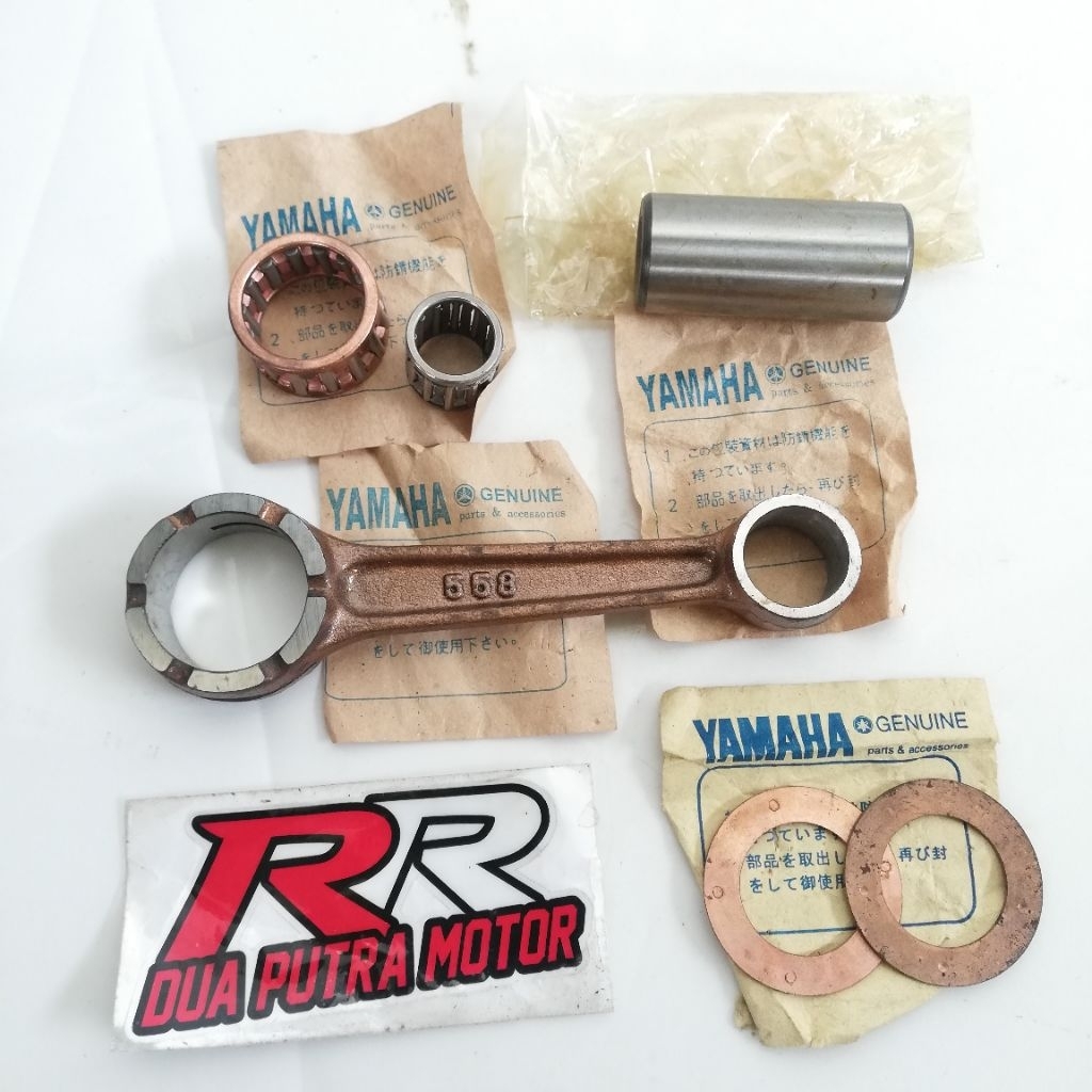 conroad conrod stang seher piston original ori yamaha rx100 dt100 rs100 rx dt rs 100 ls3 l2s l2sn l2