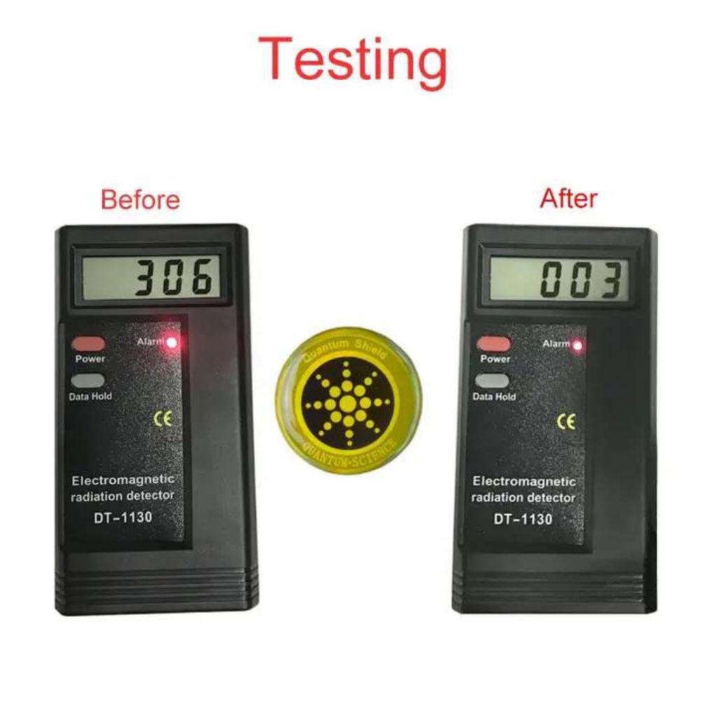 Stiker Anti Radiasi untuk HP Laptop Alat Elektronik Lain Quantum Shield Science Original Import High