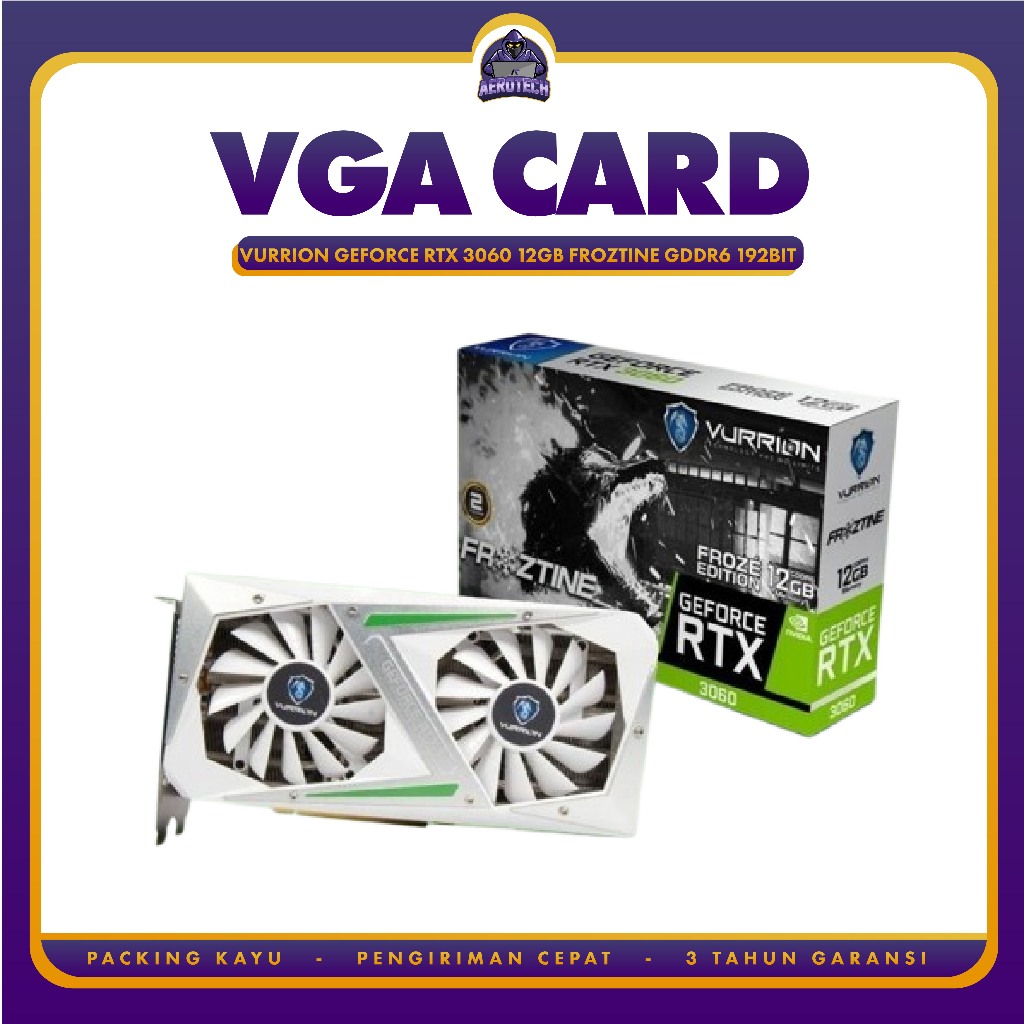 Vurrion Geforce RTX 3060 12GB Froztine GDDR6 192BIT