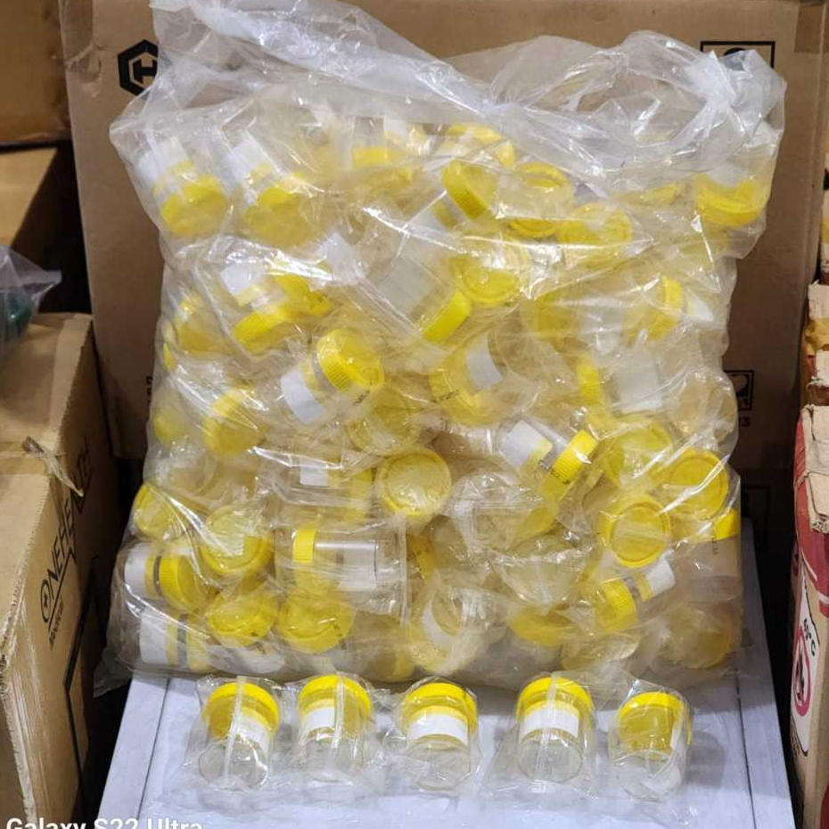 SPECIMEN CONTAINER 60 ML STERILE LABWARE PER PACK ISI 100 PCS / URINE CONTAINER 60 ML STERIL / POT U