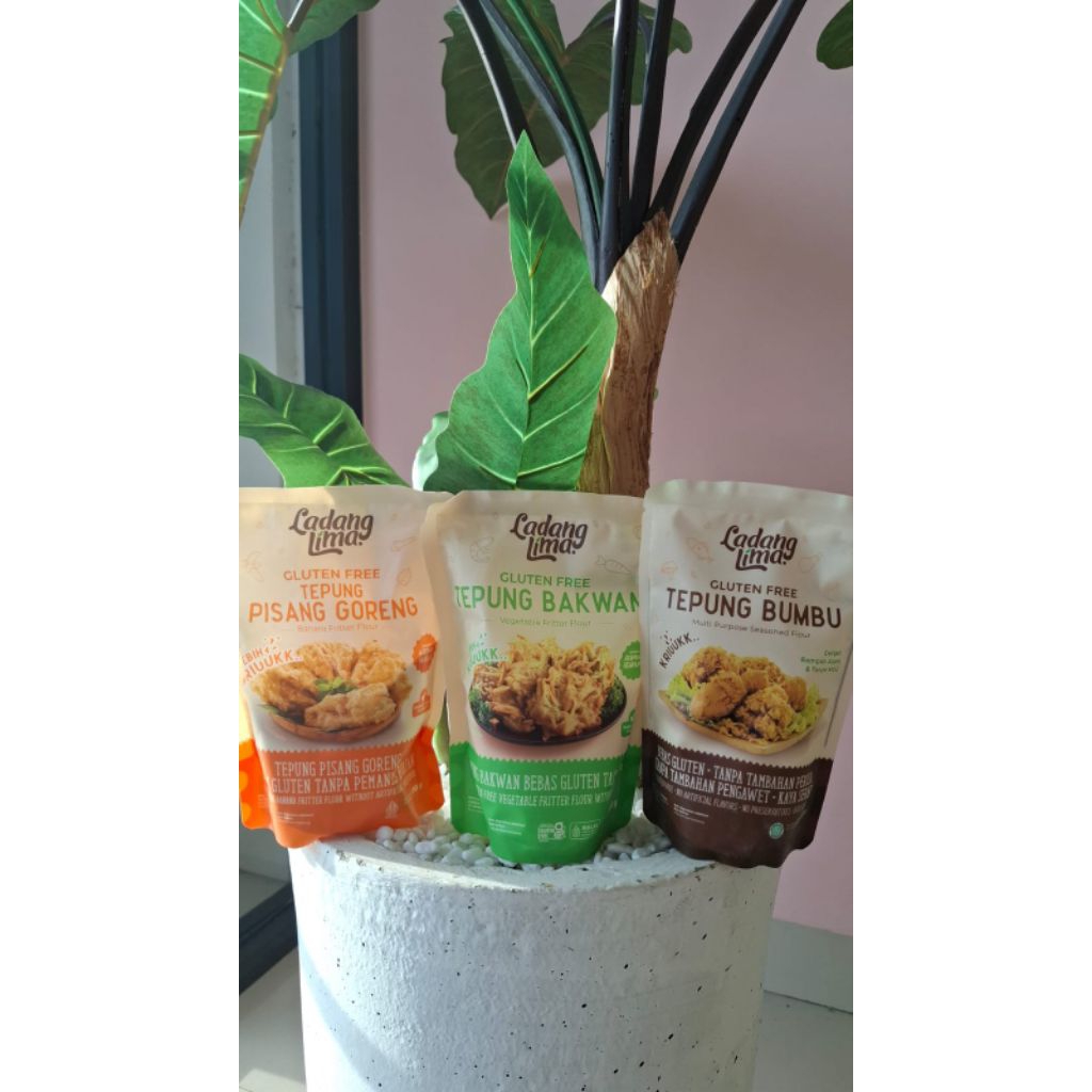 Ladang Lima Tepung Bumbu Goreng Sehat Serba Guna No MSG 150gt - Ladang lima Tepung Bumbu - Ladang Li