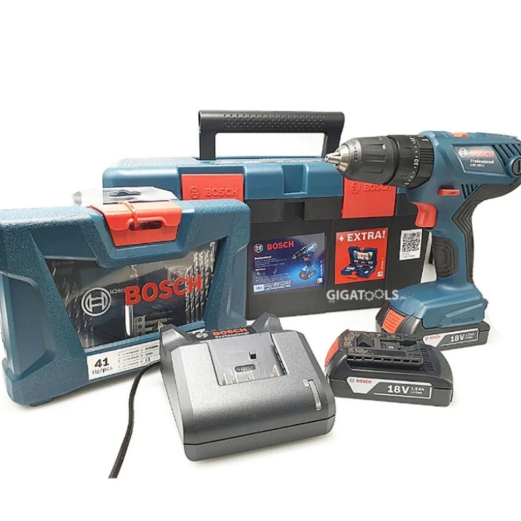 Bosch GSB 180Li Cordless Hammer Drill 18V mesin Bor Bosch Gsb 180Li