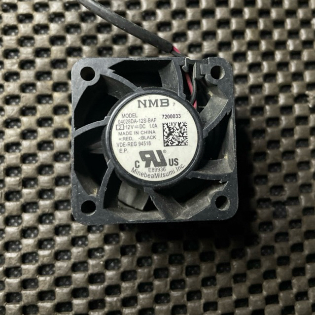 KIPAS COOLING FAN 12V 1.0A (4x4cm D2.8cm) HIGH SPEED