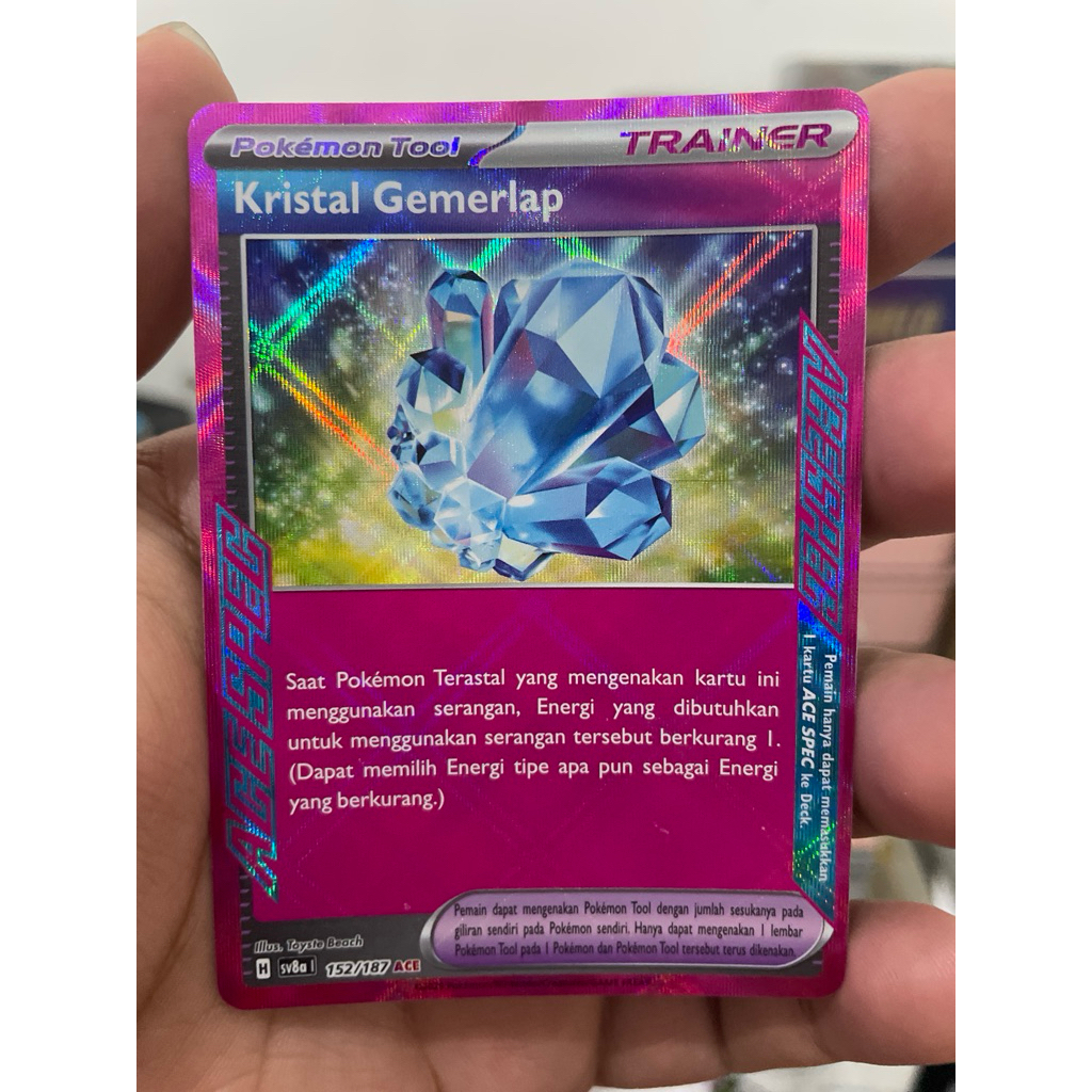 Kristal Gemerlap ACE SPEC - TCG Pokemon Indonesia