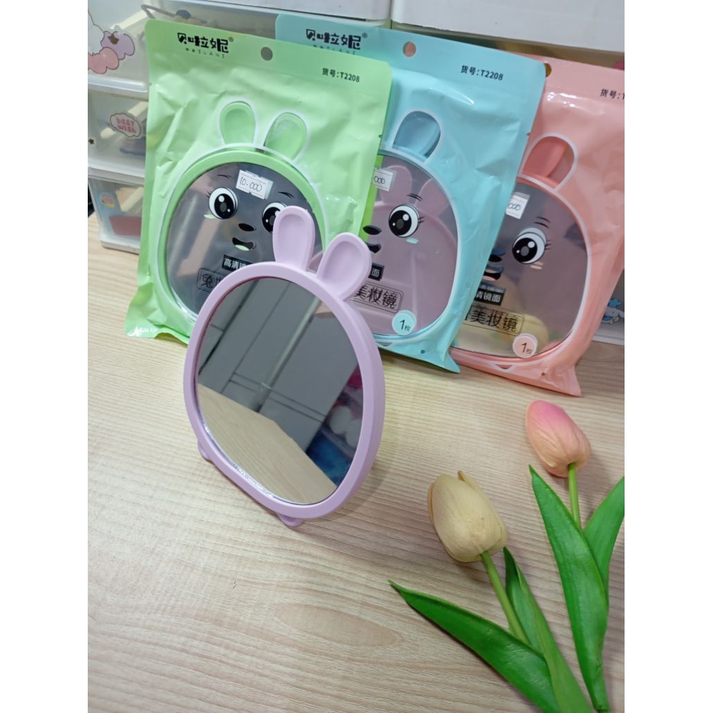 [aesthetic_aksesoris] BERBAGAI MACAM CERMIN KACA lipat/kaca kecil/cermin gagang/cermin meja