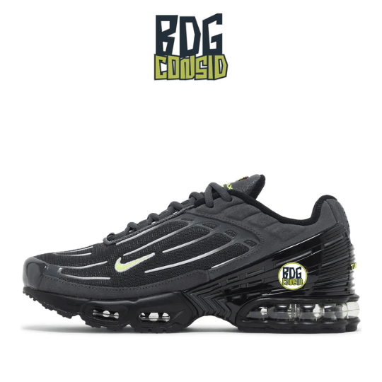 Sepatu Sneakers Tn AM Plus 3 Anthracite Volt - BDGCONSID