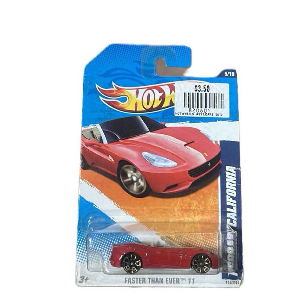 Hot Wheel Ferrari California - Merah - Red
