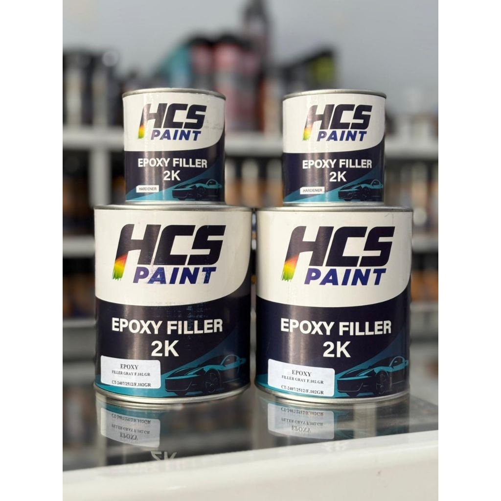 HCS Epoxy Filler 2k 1 Liter Set / Epoxy Mobil Epoxy Motor