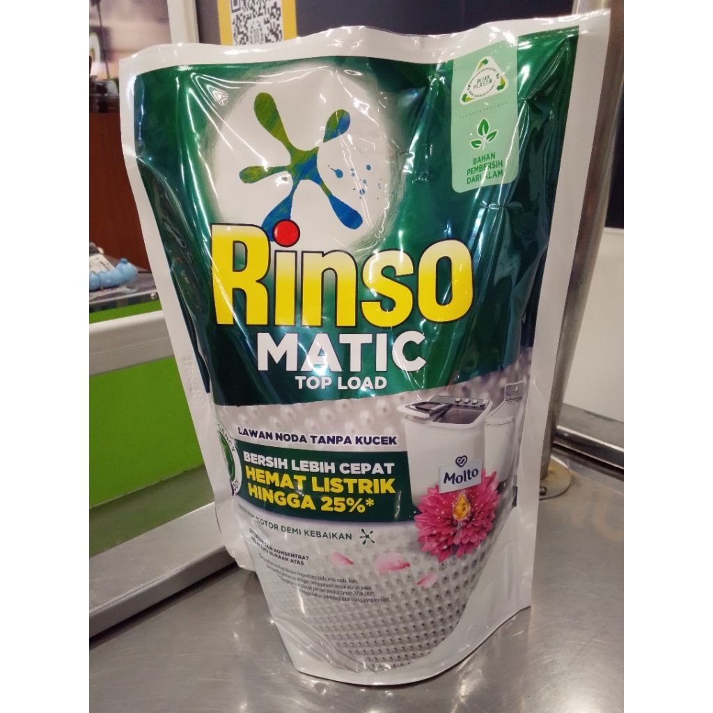Rinso Matic Detergen cair Top Load || Front Load 1.45 KG