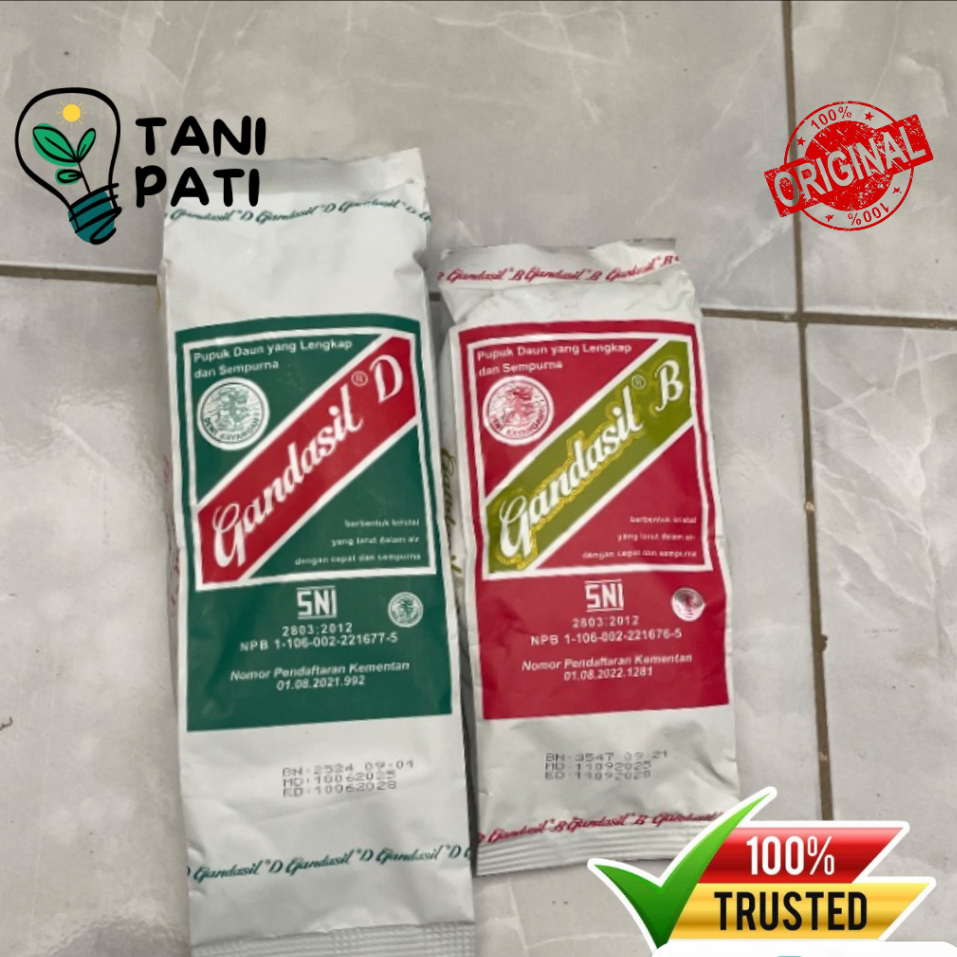 Gandasil B Gandasil D - Pupuk Daun dan Bunga Andalan
