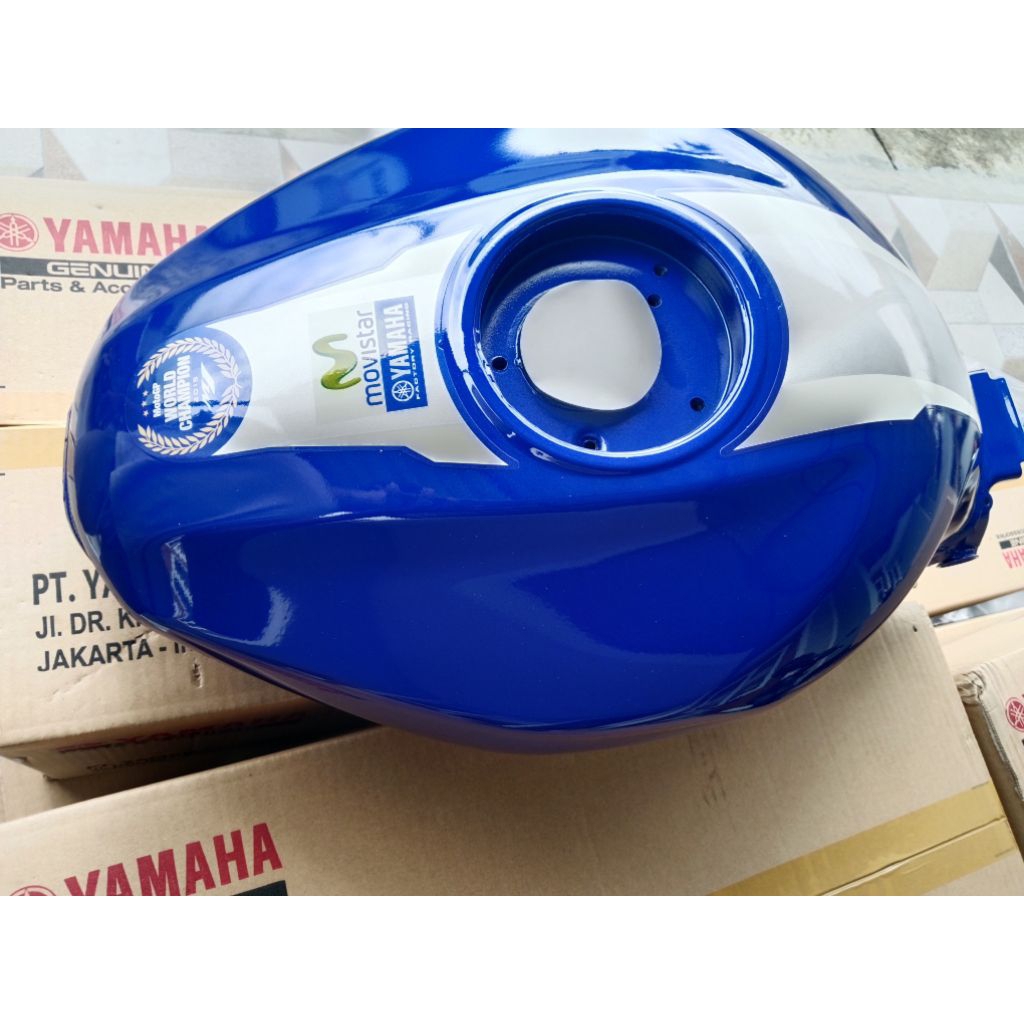 Tanki Bensin Biru Original Genuine Yamaha R15 V2 / 2PK-F4100-50-P0
