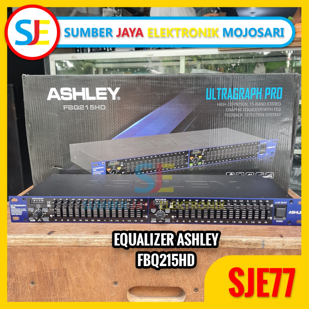 Equalizer Ashley FBQ215HD Original With Feedback