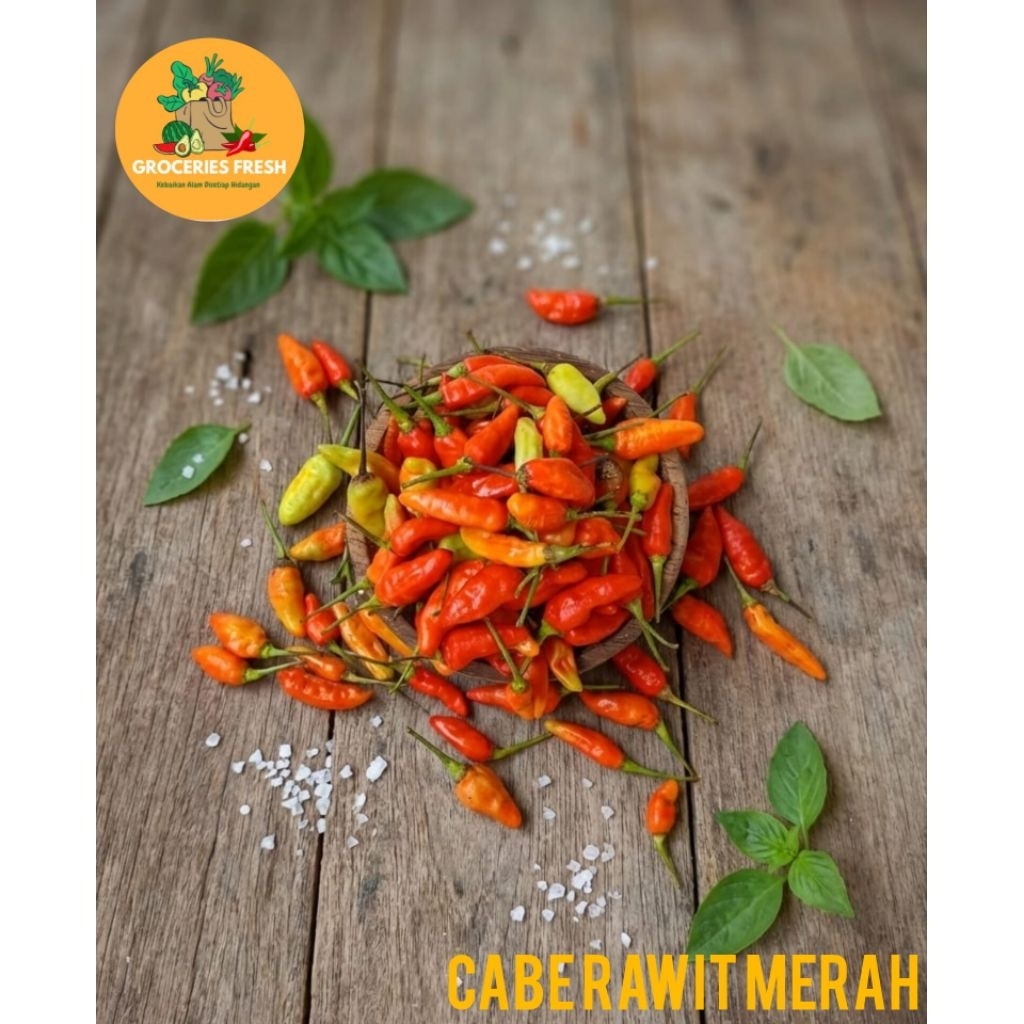 Cabe rawit merah / cabe rawit merah murni /fresh cabe rawit