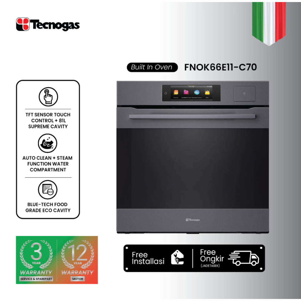 Oven Built In TECNOGAS FNOK66E11-C70