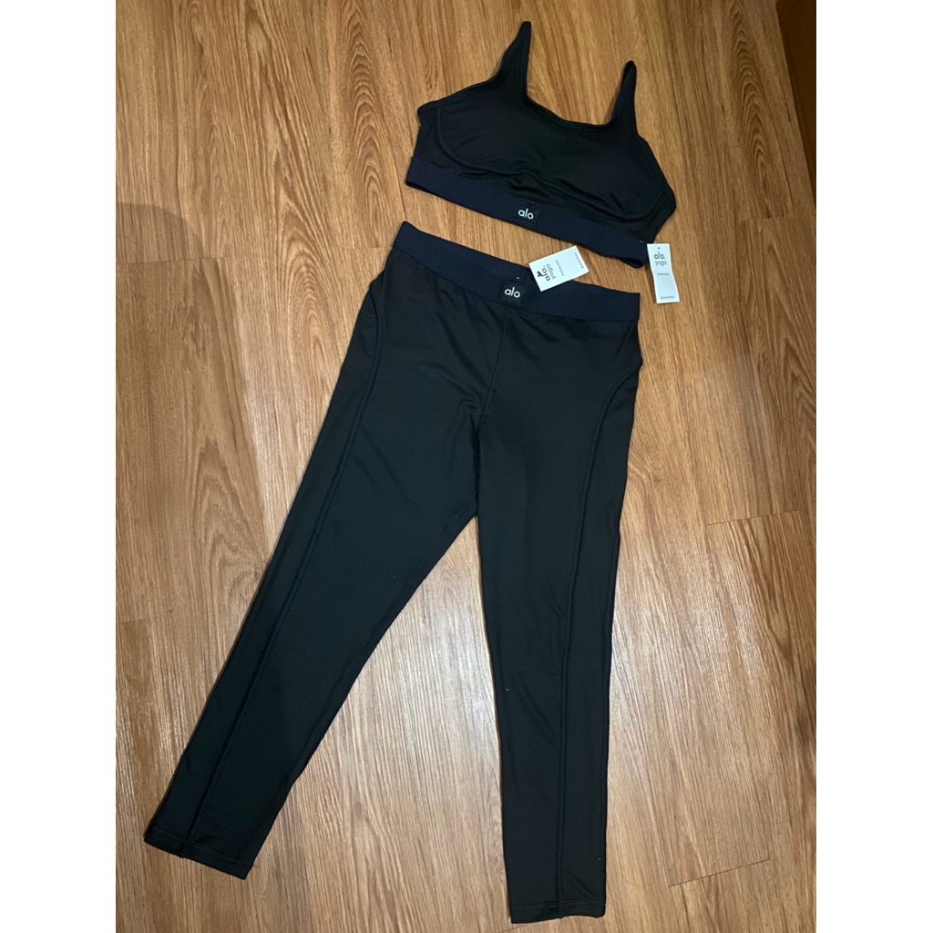 Baju yoga zumba olahraga legging bra set wanita