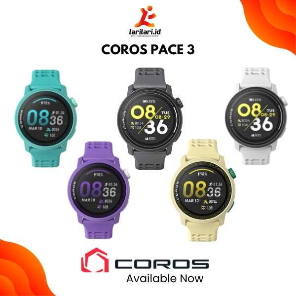 COROS - PACE 3 GPS Sport Watch Jam tangan olahraga