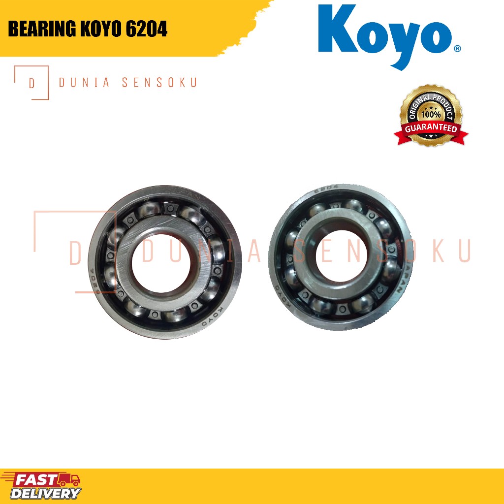 Bearing KOYO 6204 Original