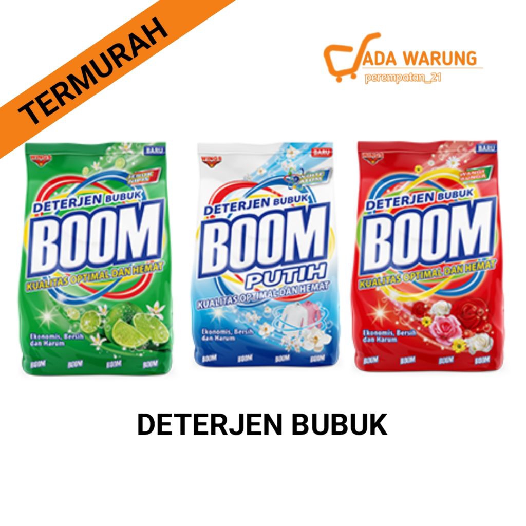 Sabun cuci bubuk /deterjen bubuk boom/sabun cuci