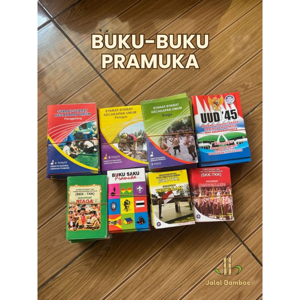 Buku Saku pramuka | SKU | SKK-TKK | Buku UUD 1945