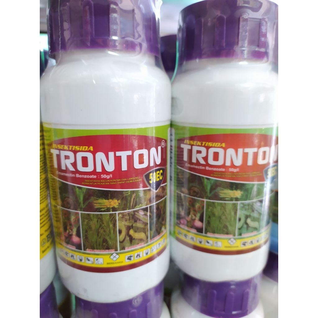 insektisida TRONTON 50EC 200ml,Bahan Aktif: Emamectin Benzoate 50 g/l. spesialis ulat dll.