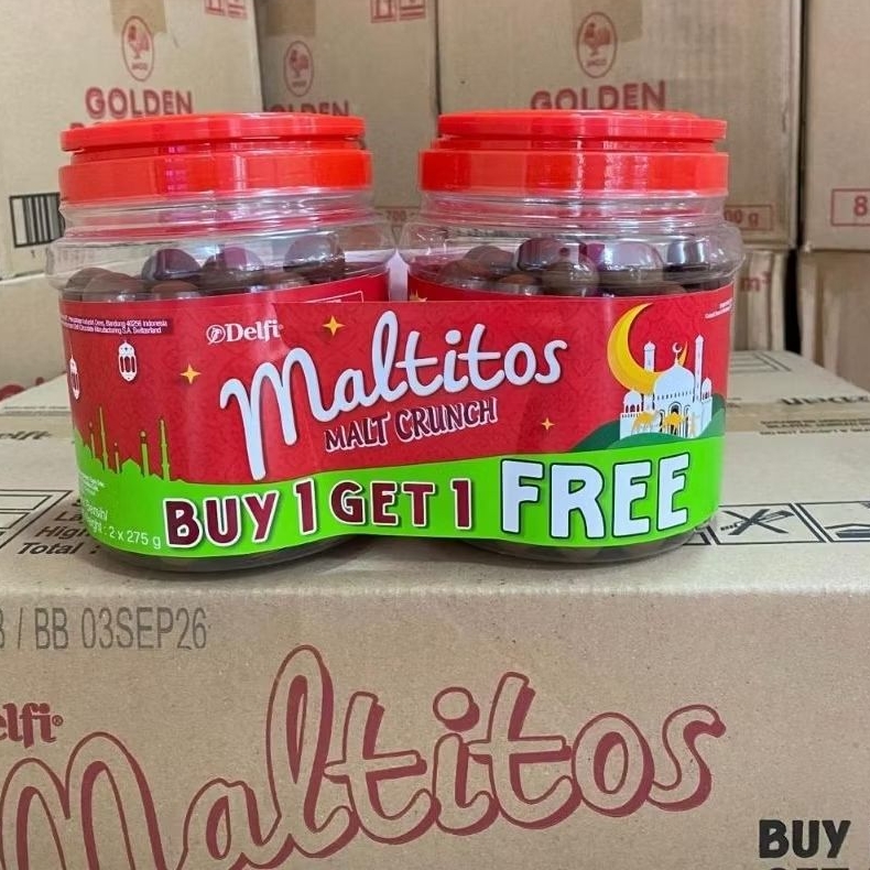 Maltitos delfi buy1 get1 free 360gr