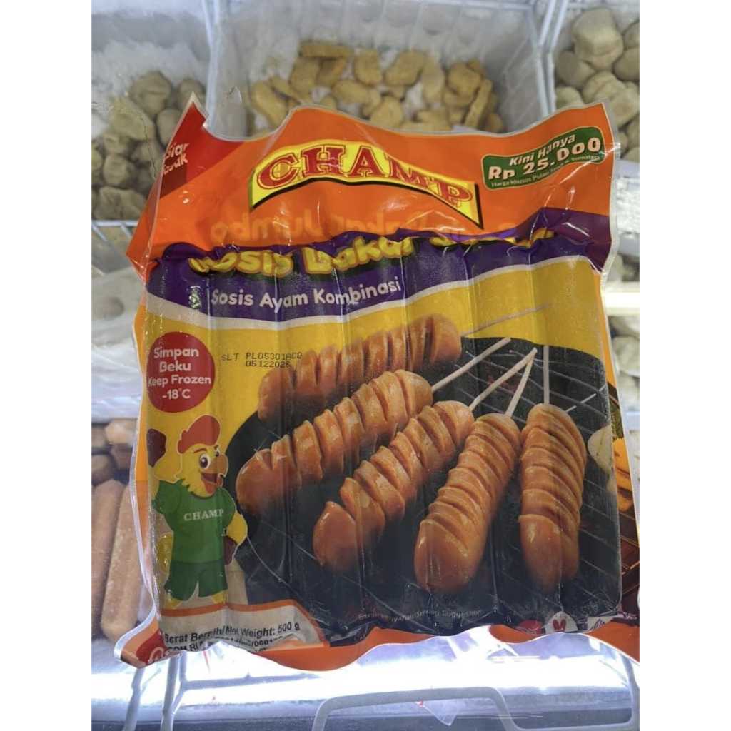 CHAMP SOSIS AYAM BAKAR JUMBO
