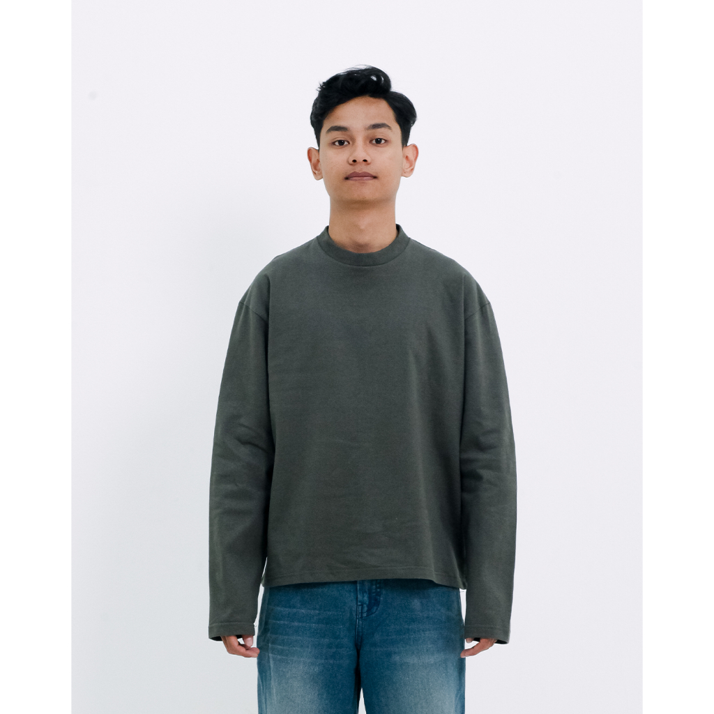 All Around Faded Boxyfit Longsleeve Corral 235 GSM