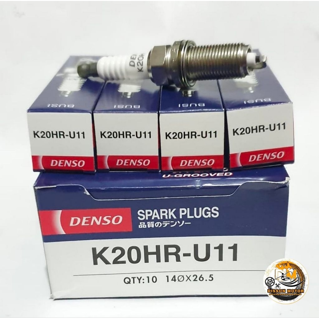 Busi Denso K20PR-U11 Busi Innova Fortuner Busi Denso