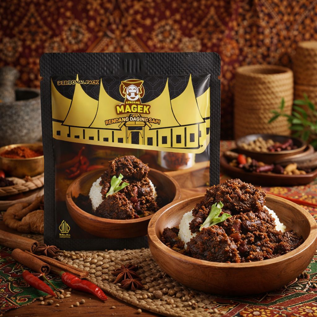 Rendang Daging Sapi Magek HALAL