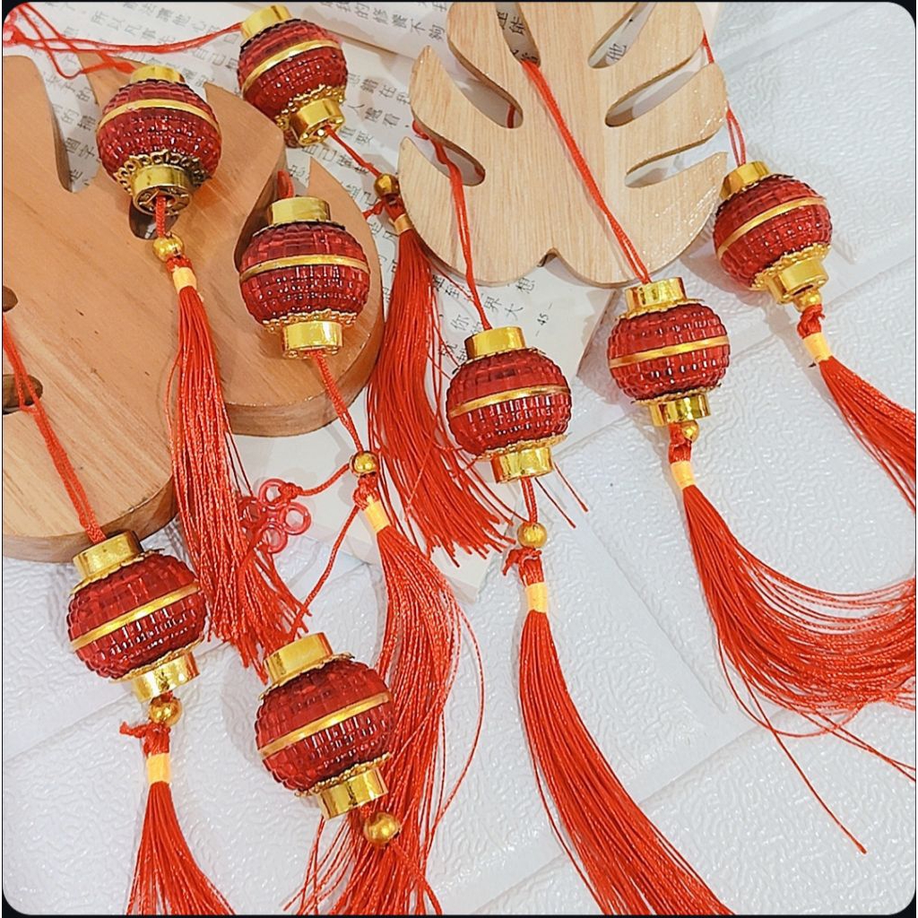 lampion gantung/hiasan pohon imlek/tassel lampion/hiasan imlek/gantungan imlek/lampion