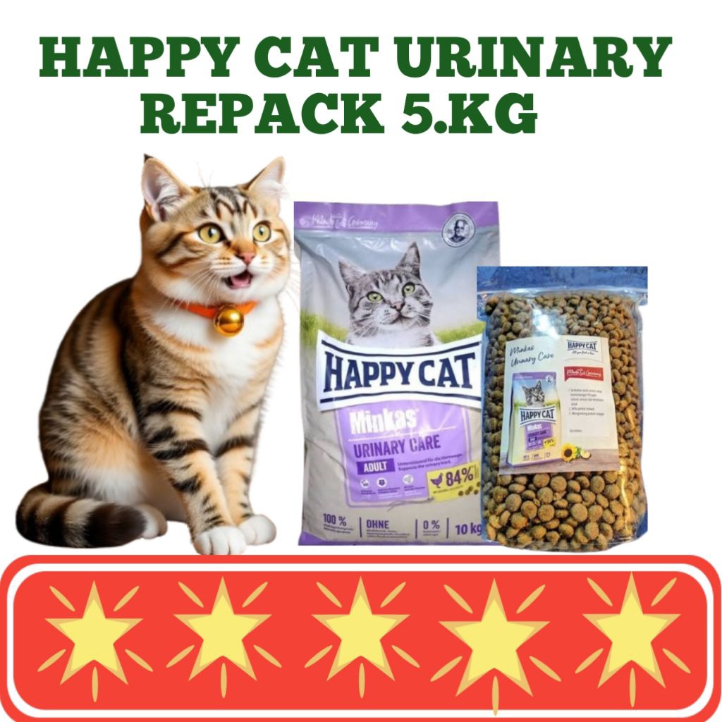 Happy Cat Minkas Urinary Repack 5KG – Urinary Care Adult Cat Food