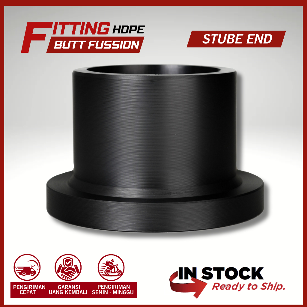 Stub End Hdpe 6 Inch / 160 MM Butt Fusion PN 10 - Butt Fusion Stub End Hdpe 6 Inch