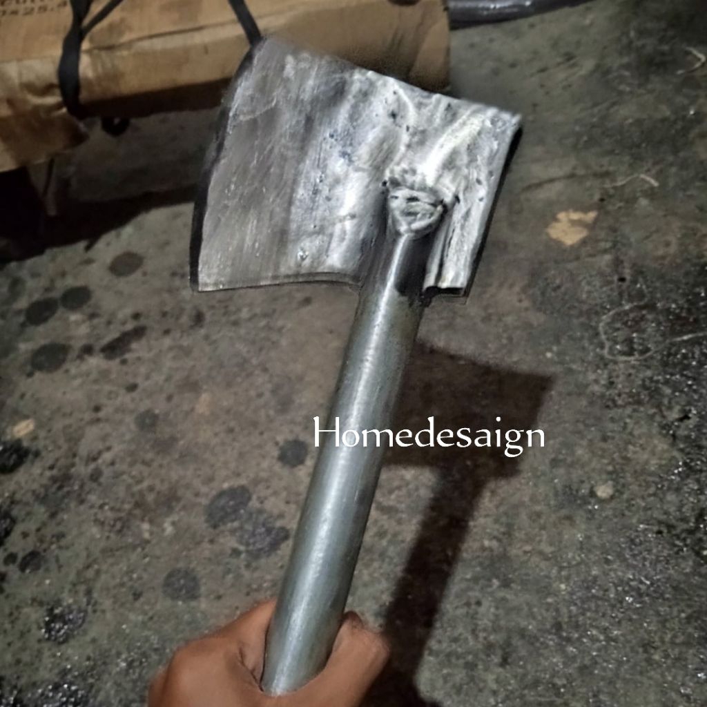 Kapak Daging Pipa Besi Tebal Baja Per - Kapak Cacah Baja Per Tebal Kokoh/ Pemotong Kayu