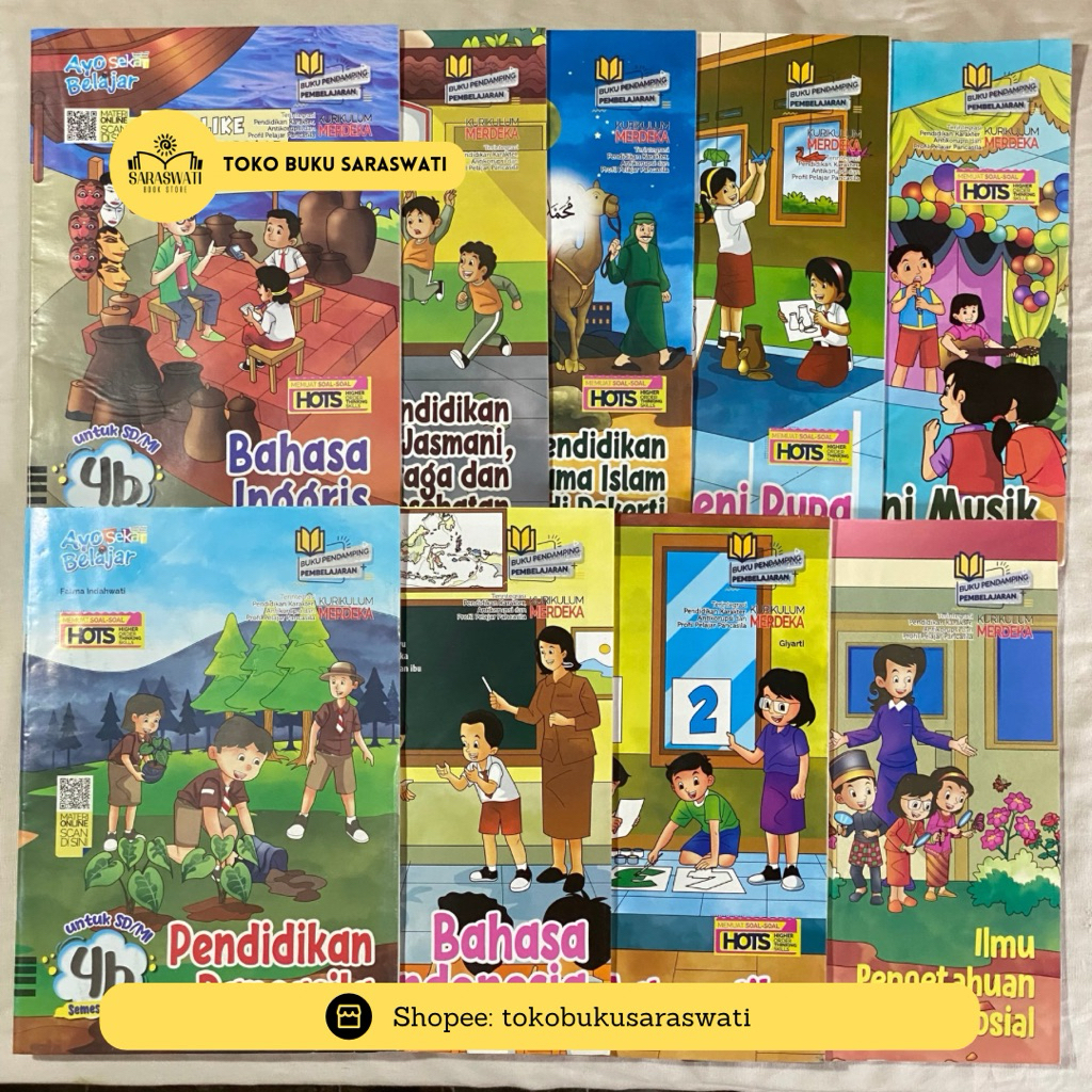 LKS SEKAR SD KLS 4 SEMESTER 2 K.MERDEKA // CV GRAHA PUSTAKA