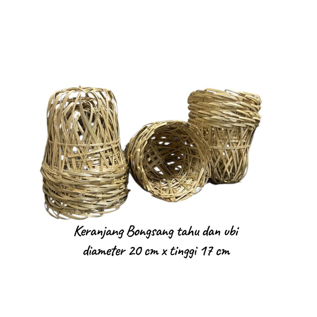 KERANJANG UBI CILEMBU DAN TAHU SUMEDANG BONGSANG TAHU SUMEDANG DAN UBI CILEMBU