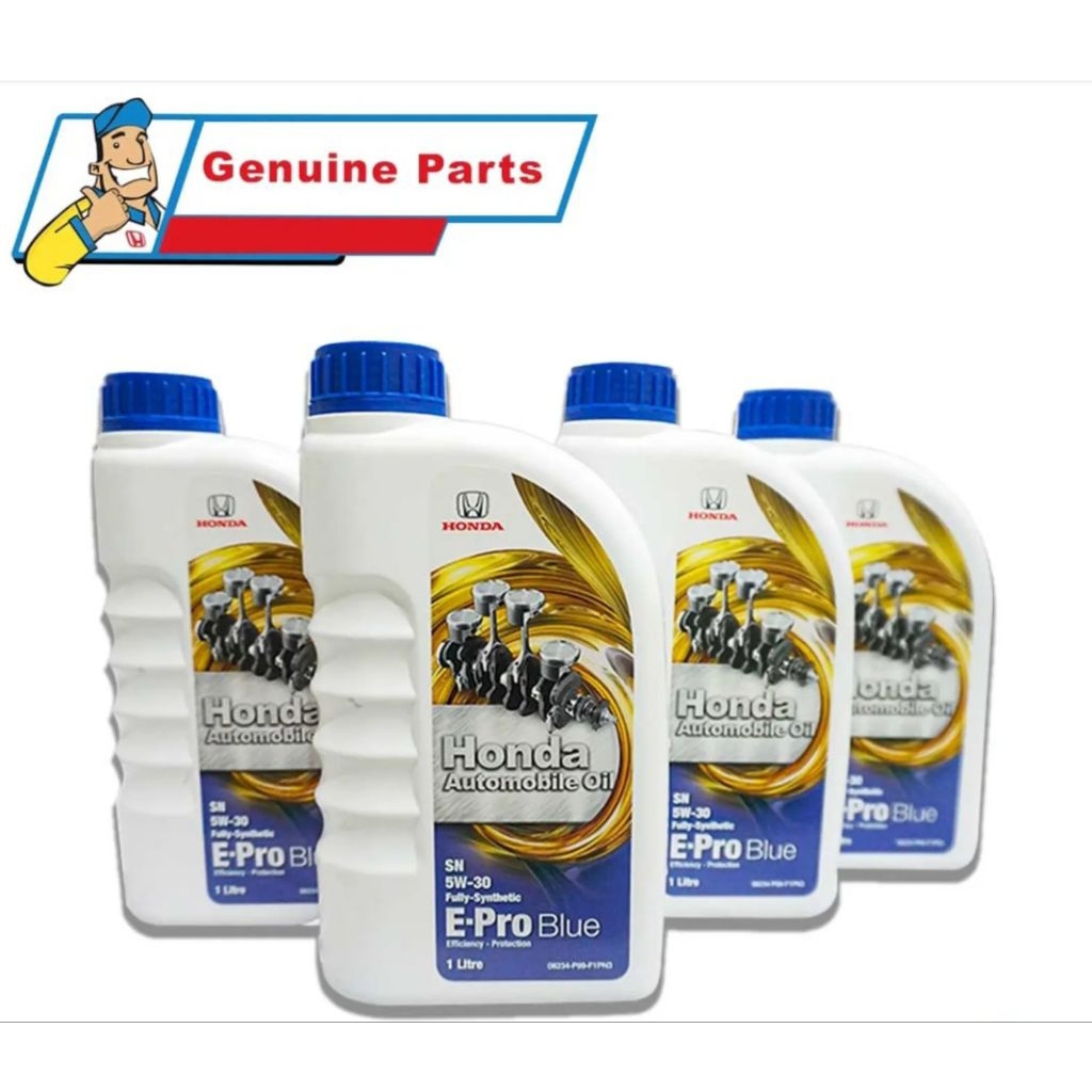 oli mesin mobil honda epro blue 1L original