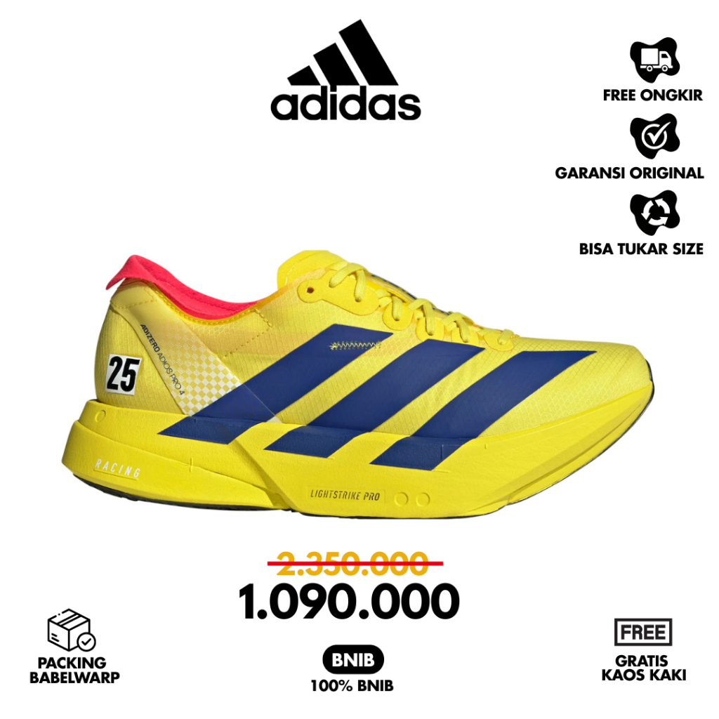 Adidas Adizero Adios 4 Yellow