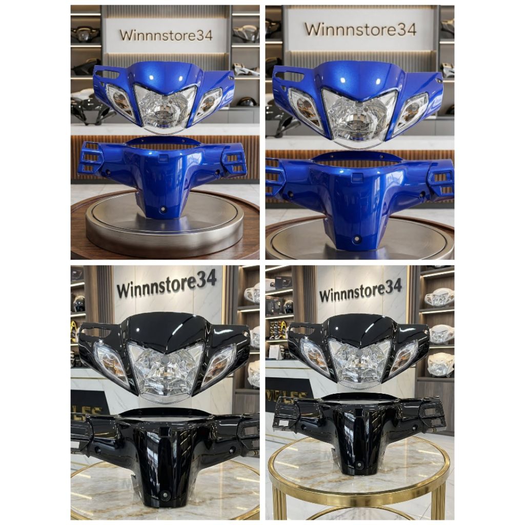 Winnnstore - Batok Karisma 125 / batok kepala karisma 125 D / karisma 125 D Biru Hitam