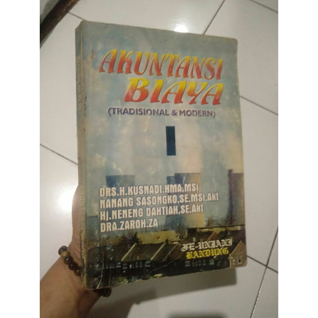 Buku Akutansi Biaya (Tradisional & Modern)