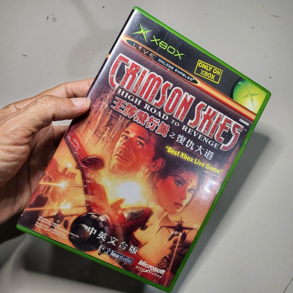cd game xbox classic crimson skies