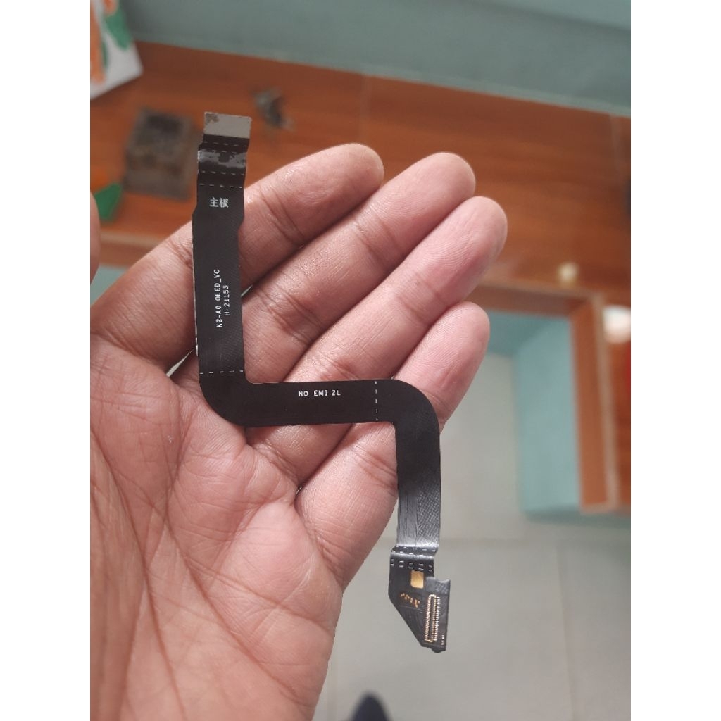 flexible lcd ke mesin xiaomi black shark 4 pro ori copotan