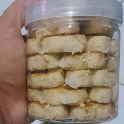 kue kering kacang toples 600 ml