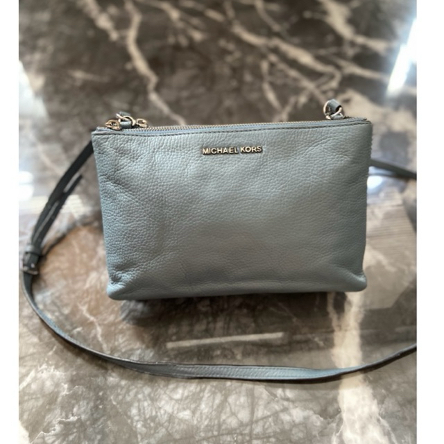 Sling bag mk original double zipper size 27 cm