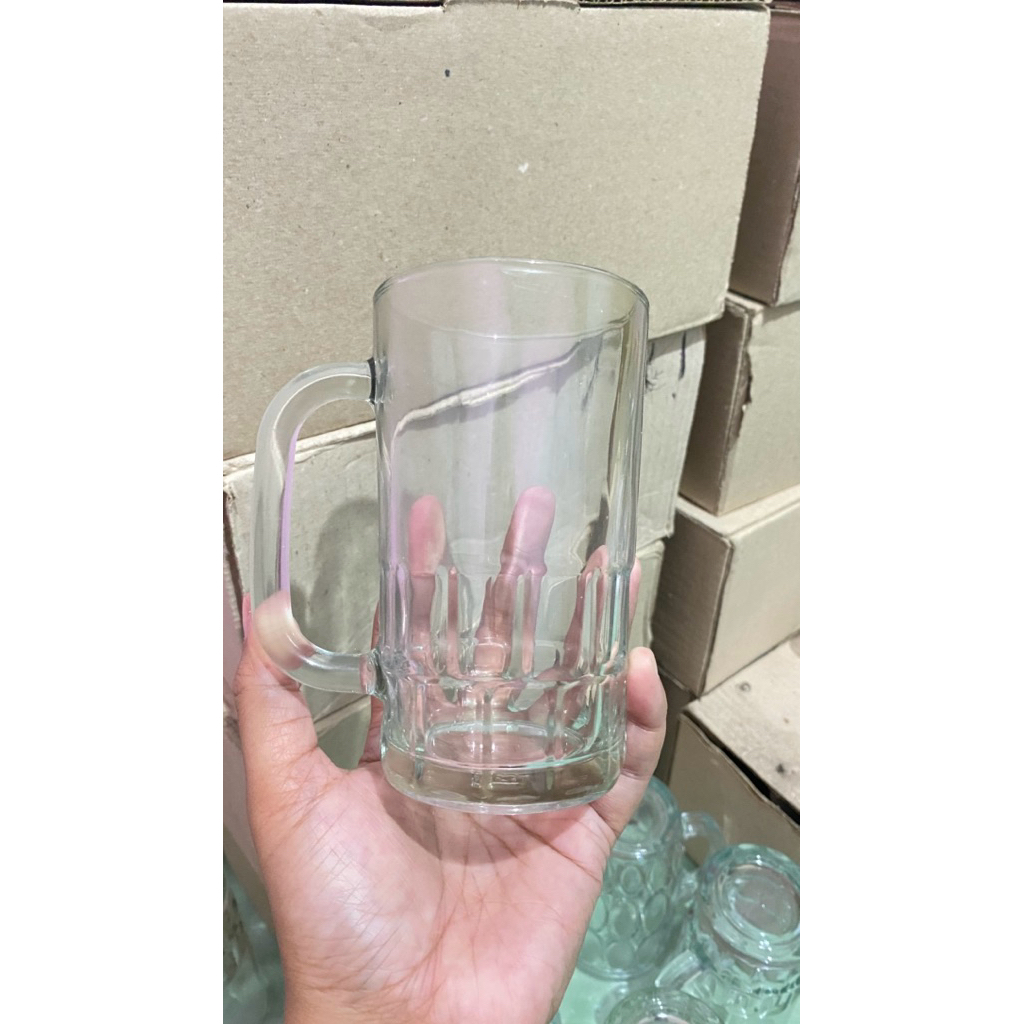 Gelas gocek kaca