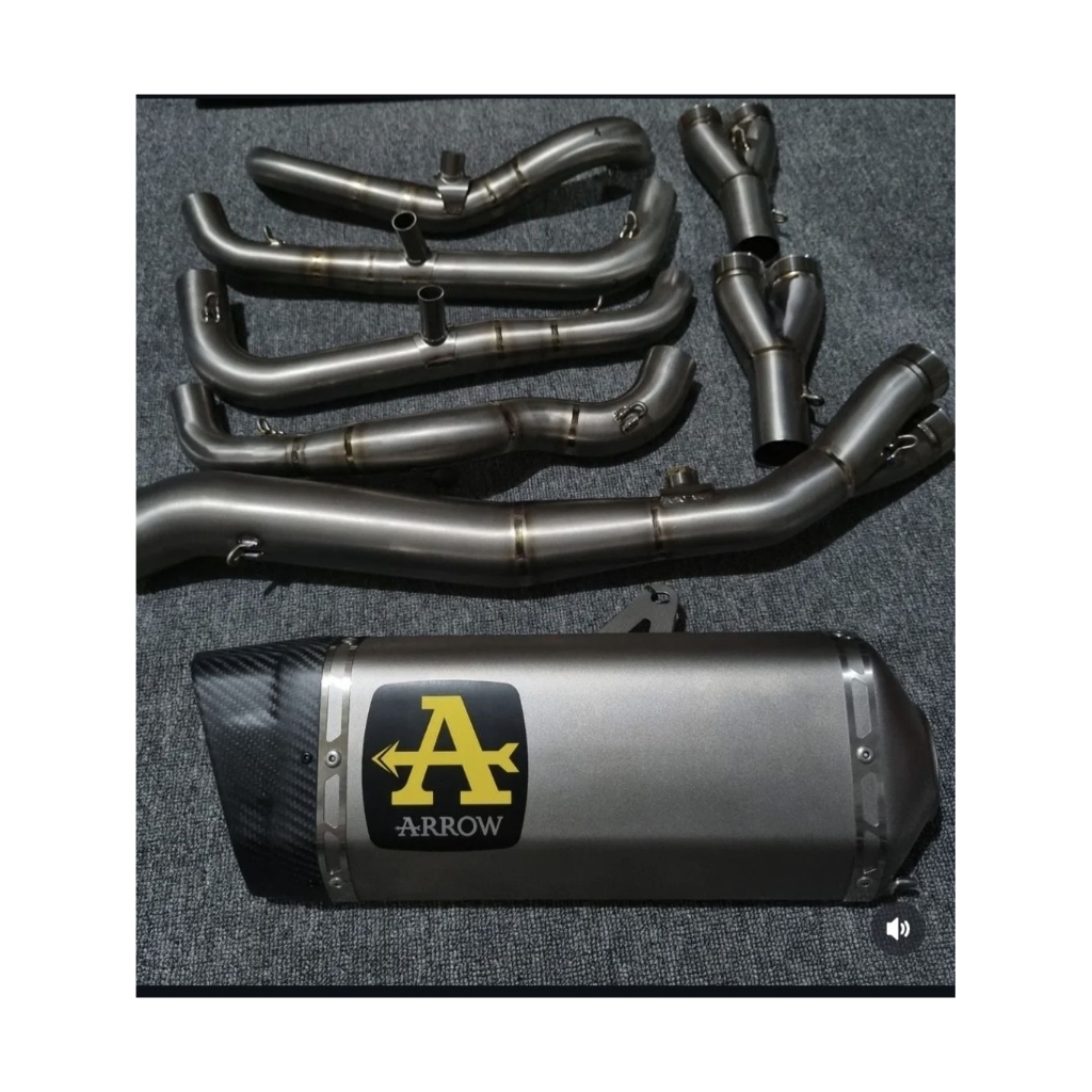 KNALPOT FULLSYSTEM ARROW KAWASAKI ZX636 2025