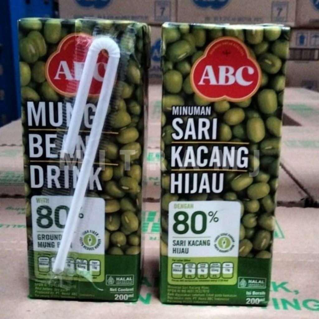ABC Minuman Kacang Hijau (200 ml) | Minuman ABC Kacang Hijau | Mung Bean